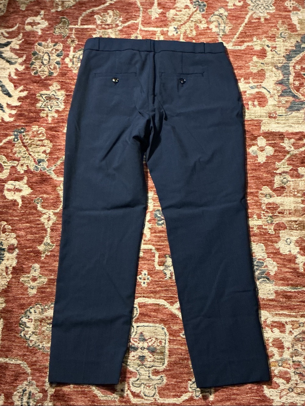 Banana Republic Women's Navy Tailored Dress Pants - Picture 3 of 3